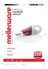 Notice Mellerware SMARTVAC 31350 Aspirateur
