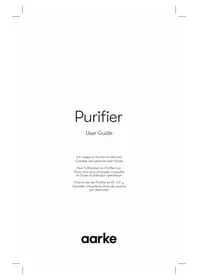 Notice AARKE PURIFIER Carafe filtrante