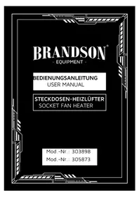 Notice Brandson 303898 Chauffage