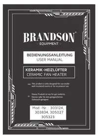 Notice Brandson 305027 Chauffage
