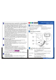 Notice CGV CPLINE 2P-600 Wifi répéteur