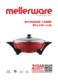 Notice Mellerware BANGKOK WOK 27607A Casserole
