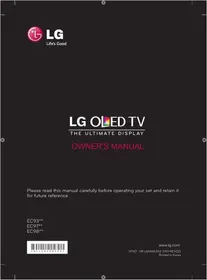 LG 55EC930V - Televisie