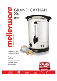 Notice Mellerware GRAND CAYMAN 22550 Récipient à nourriture