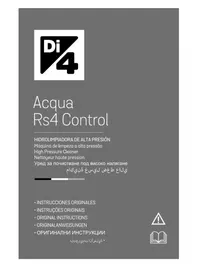 Notice Di4 ACQUA RS4 CONTROL Nettoyeur  haute pressio