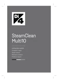 Notice Di4 STEAMCLEAN MULTI10 Nettoyeur à vapeur