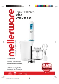 Notice Mellerware ROBOT 500 INOX 85550 Extracteur de jus