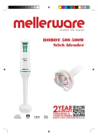 Notice Mellerware ROBOT 500 85500 Extracteur de jus