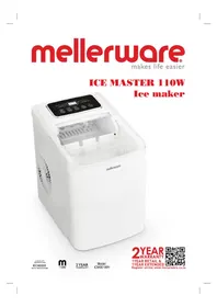 Notice Mellerware ICE MASTER ICM001WH Machine à glace