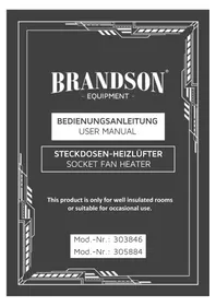 Notice Brandson 305884 Chauffage