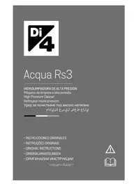 Notice Di4 ACQUA RS3 Nettoyeur  haute pressio