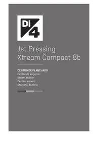 Notice Di4 JET PRESSING XTREAMCOMPACT 8B Fer à repasser