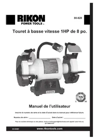 Notice RIKON 80-820 Broyeur