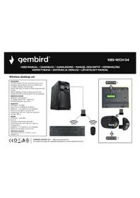 Notice Gembird KBS-WCH-04 Clavier