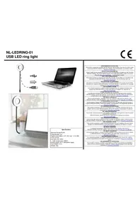 Notice Gembird NL-LEDRING-01 Autres accessoires informatique