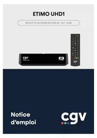 Notice CGV ETIMO UHD1 Lecteur multimédia