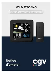 Notice CGV MY MéTéO 1NC Station Météo