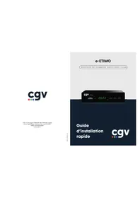 Notice CGV E-ETIMO Recepteur