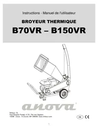 Notice Anova BIO70VR Destructeur de document