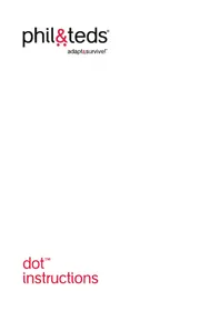 Notice Phil & Teds DOT V3 Poussette