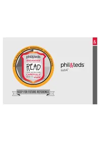 Notice Phil & Teds SUB4 JOGGER Poussette