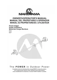 Notice Maruyama E23 Coupe-herbe