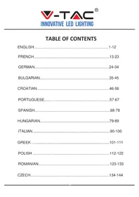 Notice V-TAC VT-5130 Maison intelligente