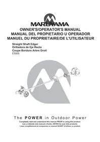 Notice Maruyama E300S Coupe-herbe