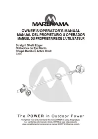 Notice Maruyama E30S Coupe-herbe