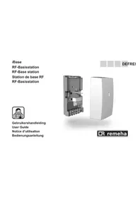 Notice Remeha ISENSE RF Thermostat
