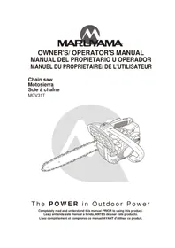 Notice Maruyama MCV31T Scie