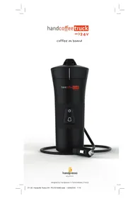 Notice HANDPRESSO HANDCOFFEE TRUCK Machine à café