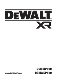 Notice DEWALT DCMWP500 Tondeuse robotique