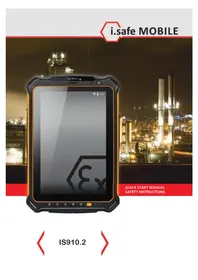 Notice i.safe Mobile IS910.2 Tablette
