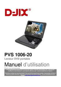 Notice D-JIX PVS 1006-20 Lecteur dvd