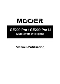 Notice Mooer GE200 PRO LI Non catégorisé