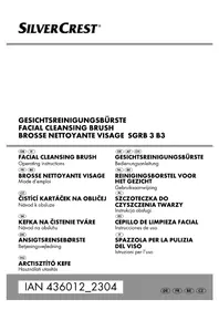 Notice SILVERCREST SOGRB 3 B3 Nettoyage visage