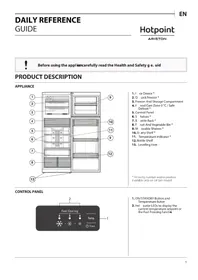 Notice HOTPOINT HAT70 832 X Réfrigérateur