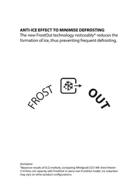 Notice WHIRLPOOL CF 430 A+ FO Congélateur