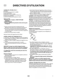 Notice WHIRLPOOL CF 350 A+ 2 Congélateur