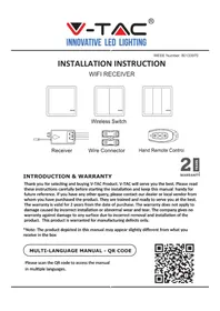 Notice V-TAC VT-5133 Maison intelligente