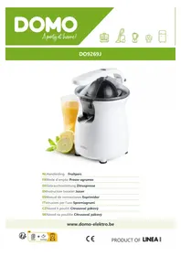 Notice DOMO DO9269J Extracteur de jus
