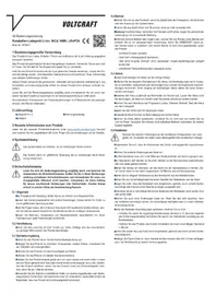 Notice VOLTCRAFT IPC-4 Chargeur de piles