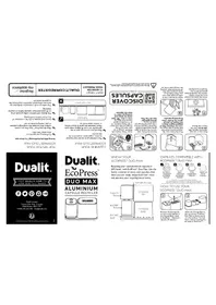 Notice DUALIT ECOPRESS DUO MAX Non catégorisé