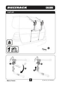 Notice Buzz Rack COLIBRI Porte-vélo