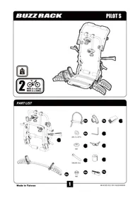 Notice Buzz Rack PILOT S Porte-vélo