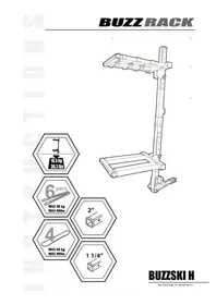 Notice Buzz Rack BUZZSKI H Porte-vélo