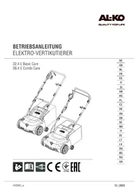 Notice AL-KO 32.4 BASIC CARE Fraiseuse