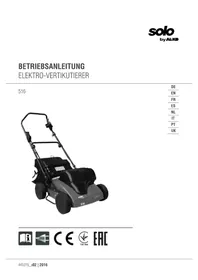 Notice SOLO 516 Tondeuse à gazon