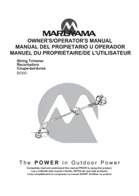 Notice Maruyama B230C Coupe-herbe